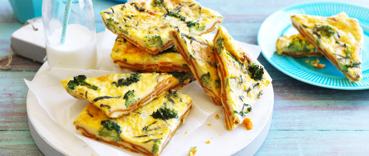 Broccoli sweetpotato frittata 2