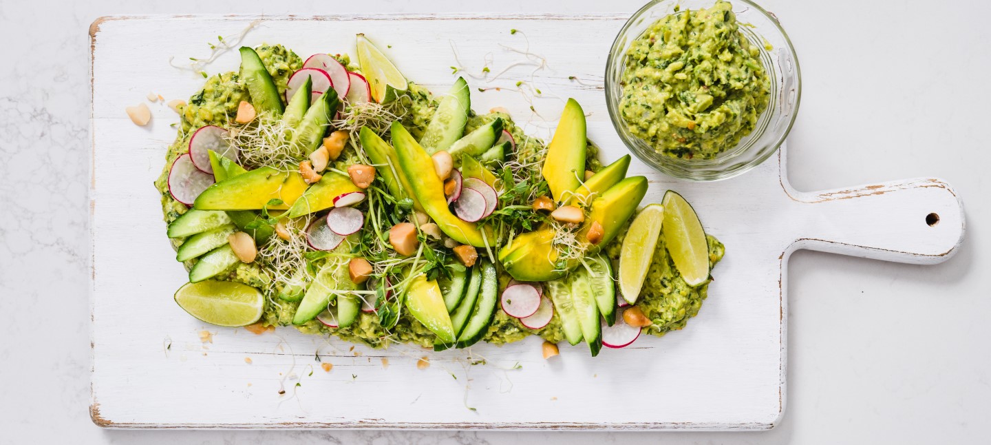 MACA Amazing Avocado Salad with Macadamia and Avocado Pesto 2