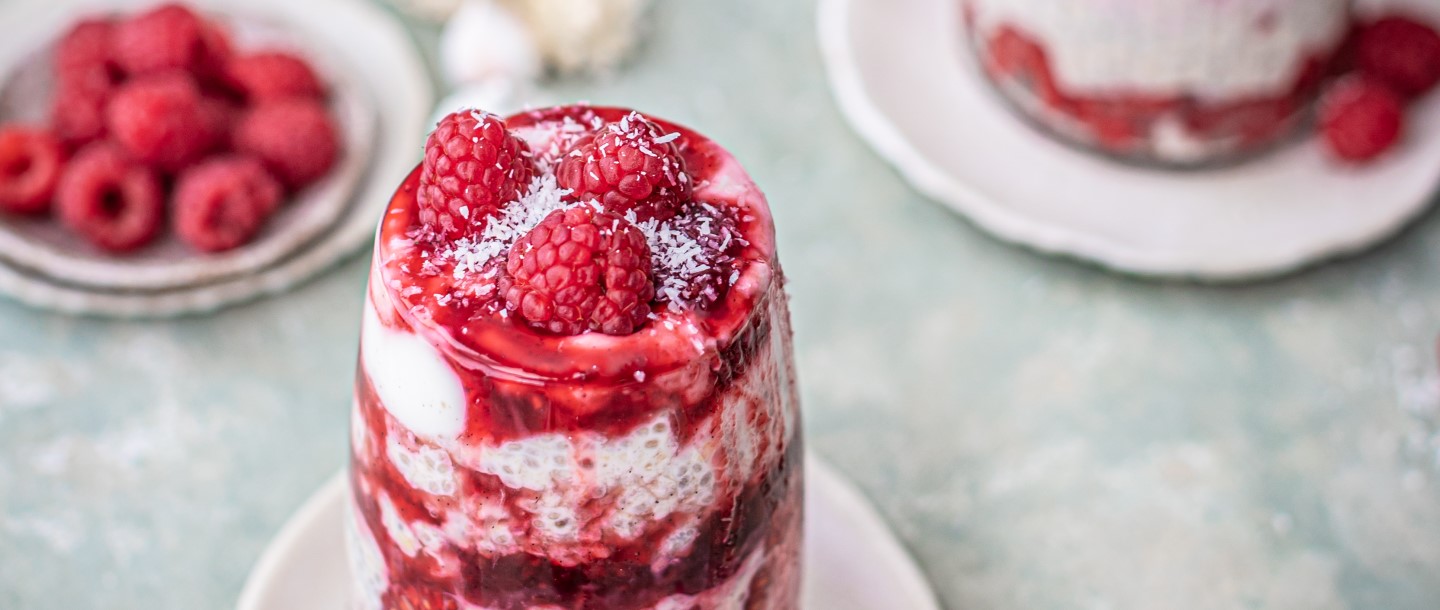 RASPBERRY Overnight Oats 2